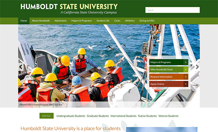 Humboldt State University Website